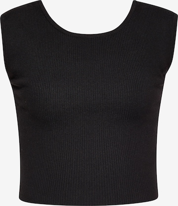 nascita Top in Black: front