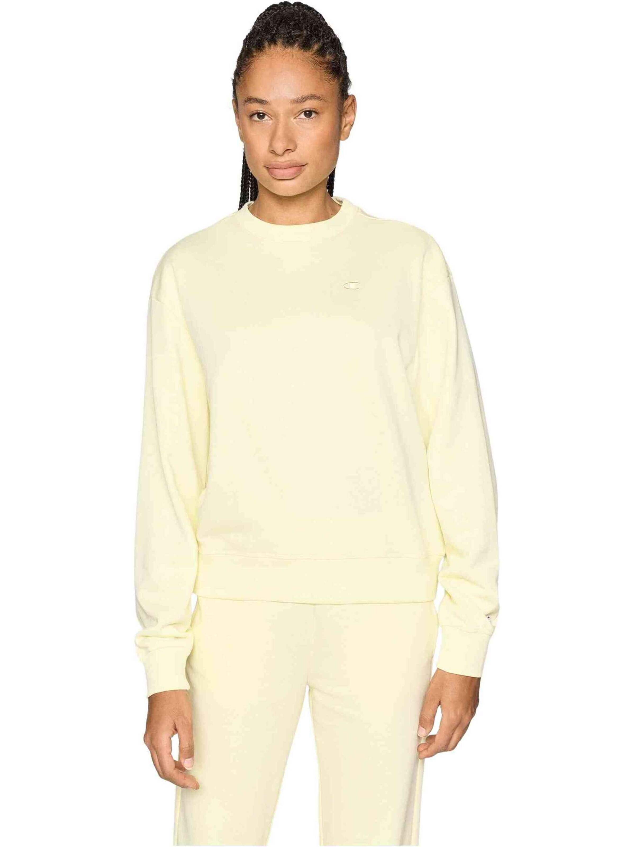 Pull-over de sport '118557-YS165' Champion -DO NOT USE- en jaune : devant