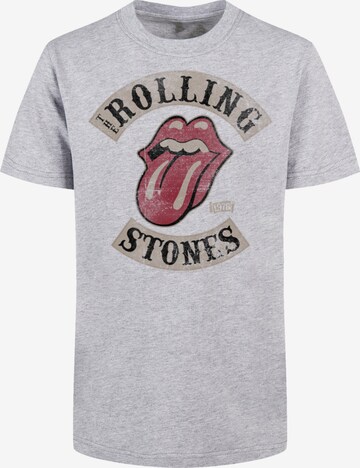 F4NT4STIC Shirt 'The Rolling Stones Tour '78' in Grijs: voorkant