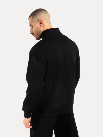 Veste de survêtement 'Jago' Smilodox en noir