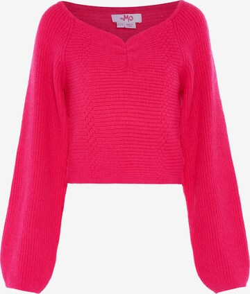 Pull-over MYMO en rose : devant