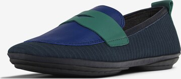 CAMPER Moccasins 'Right Nina Twins' in Blue: front