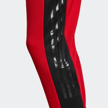 Effilé Pantalon de sport ADIDAS SPORTSWEAR en rouge