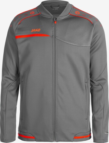JAKO Athletic Jacket 'Prestige' in Grey: front