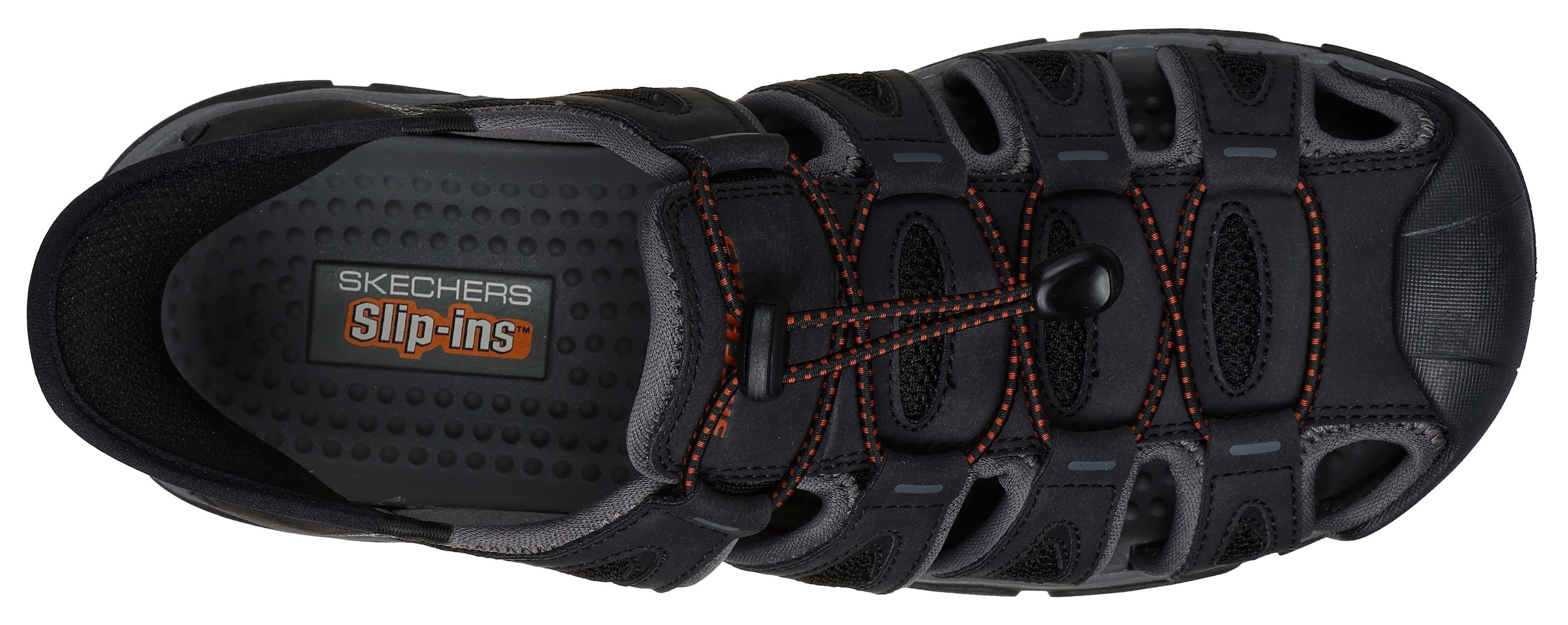 SKECHERS Trekkingsandale in Schwarz
