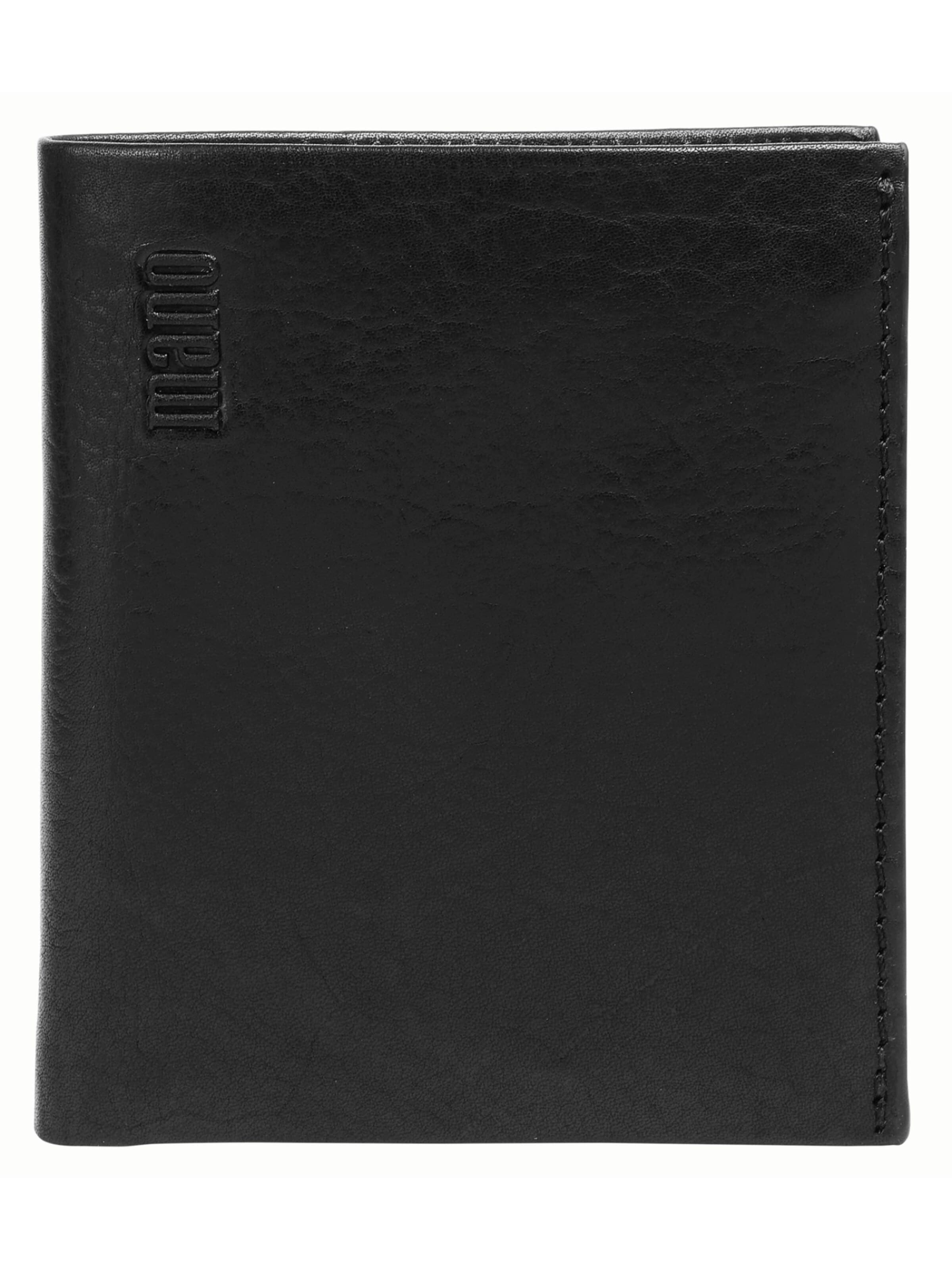mano Wallet 'LIGATUS' in Black: front