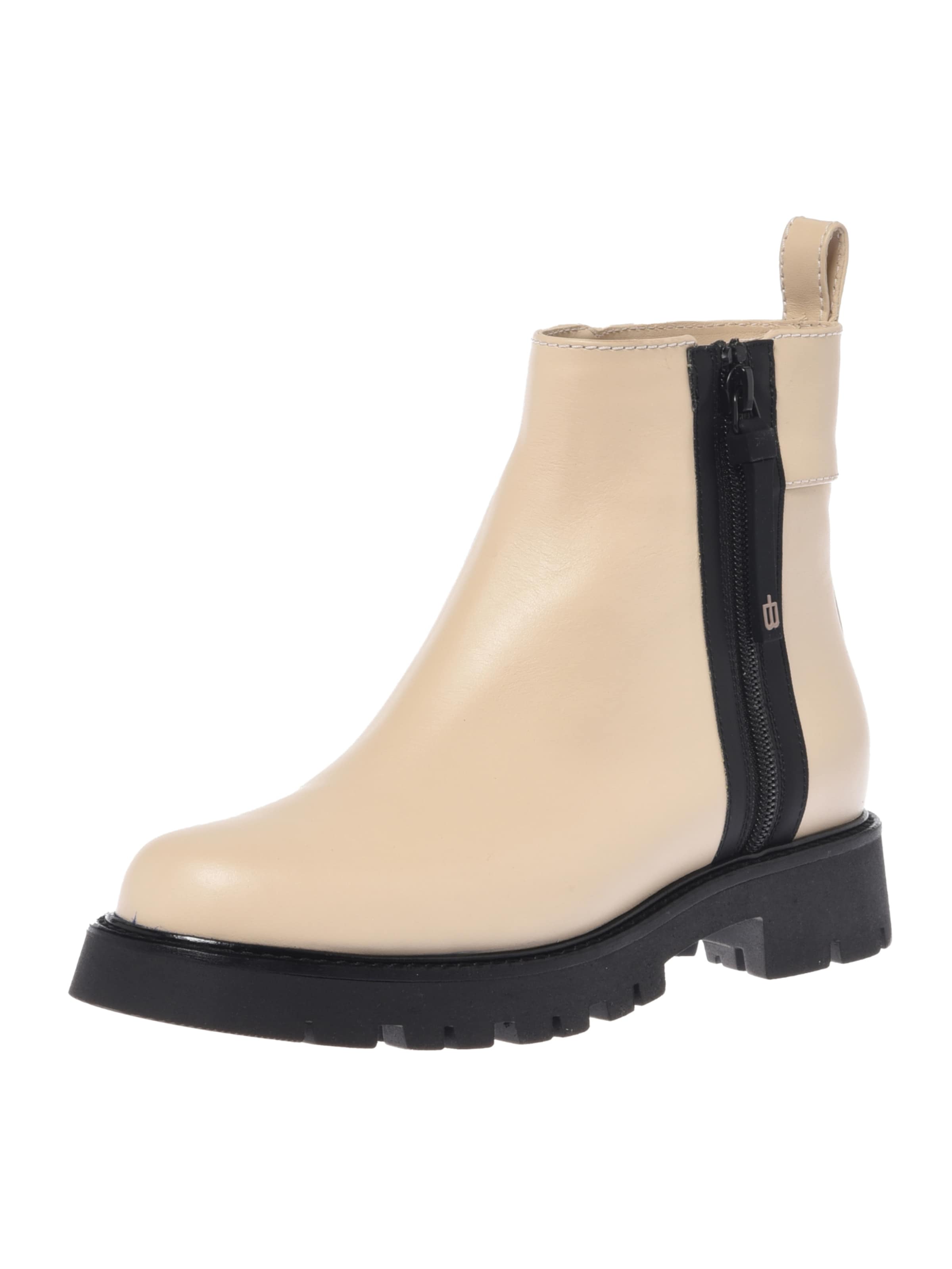 BALDININI Chelsea boots in Beige: voorkant