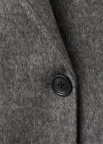MANGO Between-Seasons Coat 'Vinci' in Grey