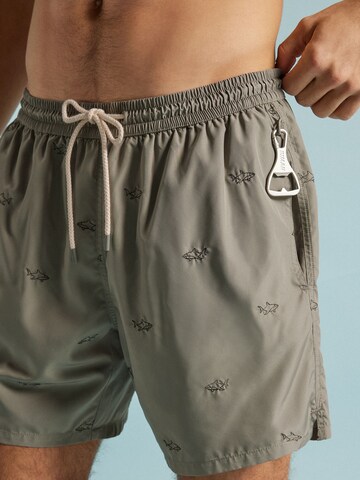IUMAN Intimissimi Swim Trunks in Green