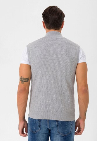 Vestes en maille Jimmy Sanders en gris