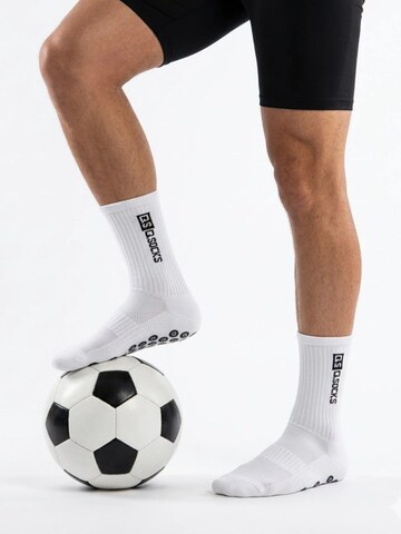 QOLONIA - Medias 'Fußballsocken /QSOCKS' en blanco
