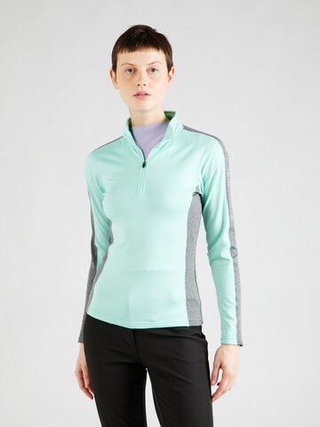 ICEPEAK - Camisa funcionais 'FAIRVIEW' em verde: frente