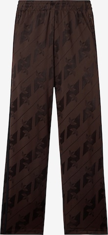 ADIDAS ORIGINALS - Pantalón 'Firebird' en marrón: frente