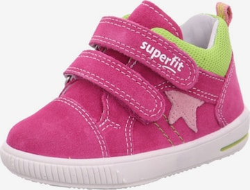 SUPERFIT - Zapatos primeros pasos 'MOPPY' en rosa: frente