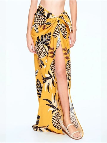 MixRay Strandkleid 'Vertuschungen'‌‌‌‌‌‌‌‌‌‌ in Gelb: Vorderseite
