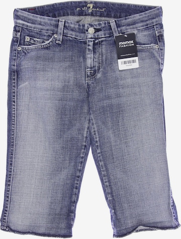 7 for all mankind Shorts XS in Blau: predná strana