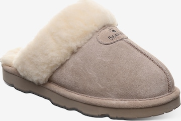 Bearpaw Hausschuh in Grau: Vorderseite