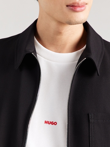 Sweat-shirt 'Dubraxo' HUGO en beige