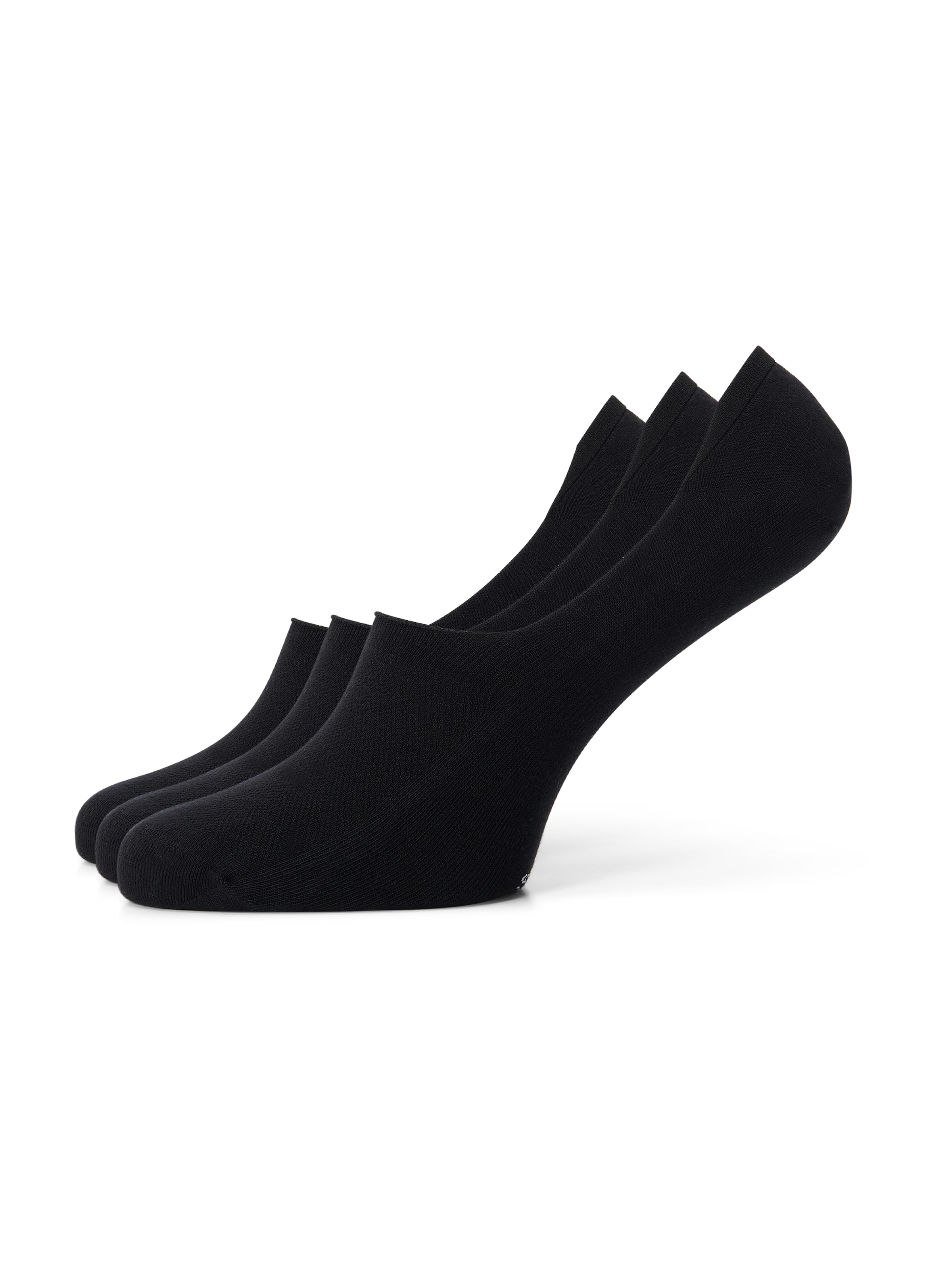 SOLIT socks Sokken 'Invisibles (zwart) - 3 pack' in Zwart: voorkant