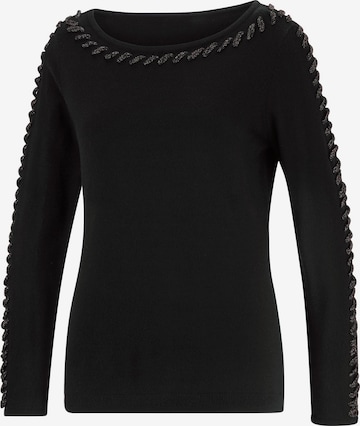 Pullover di Ashley Brooke by heine in nero: frontale