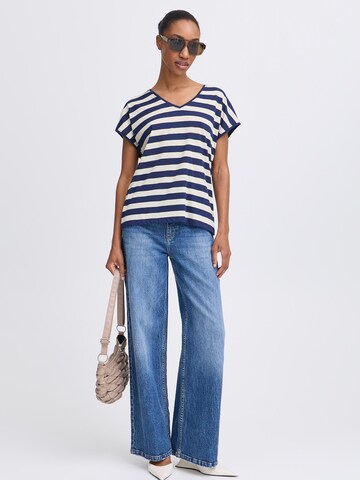 T-shirt 'SANTO' b.young en bleu