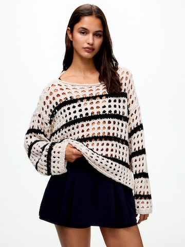 Pull&Bear Pullover in Gelb: predná strana