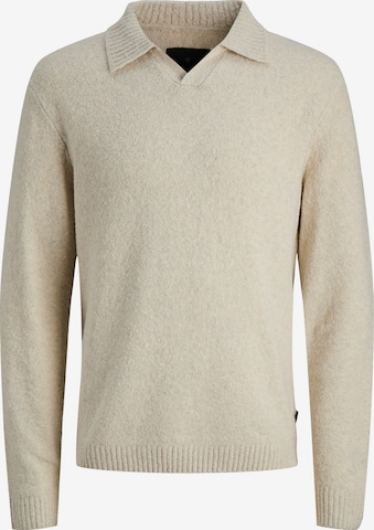 JACK & JONES Πουλόβερ 'JPRBLAMAVERICK' σε γκρι: μπροστά