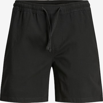JACK & JONES Normální Kalhoty 'Jeff' – černá: přední strana