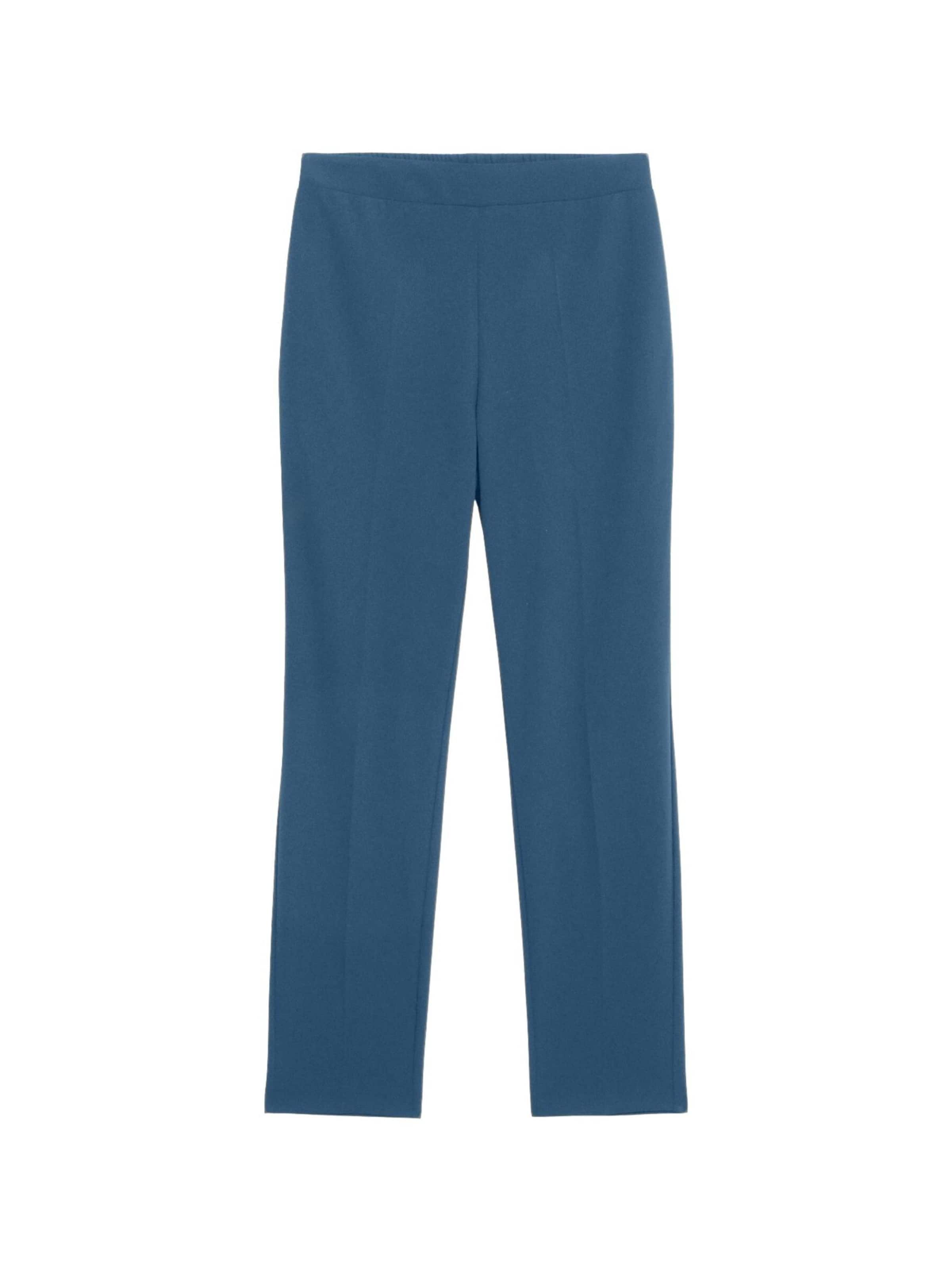 Regular Pantalon oltre en bleu : devant