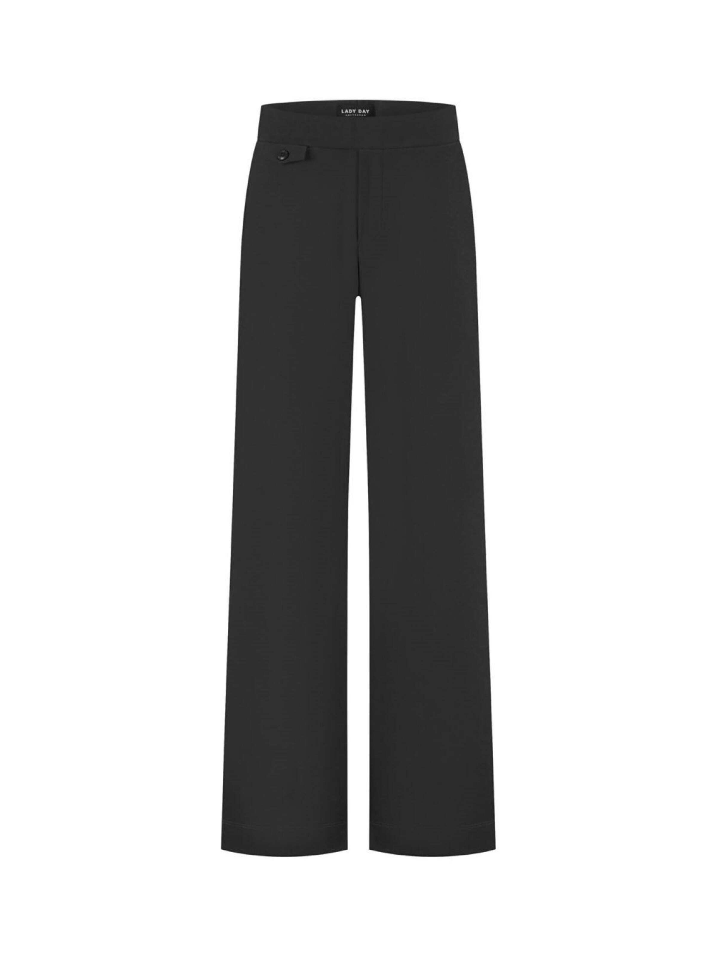 Lady Day Regular Broek 'Milana' in Zwart: voorkant