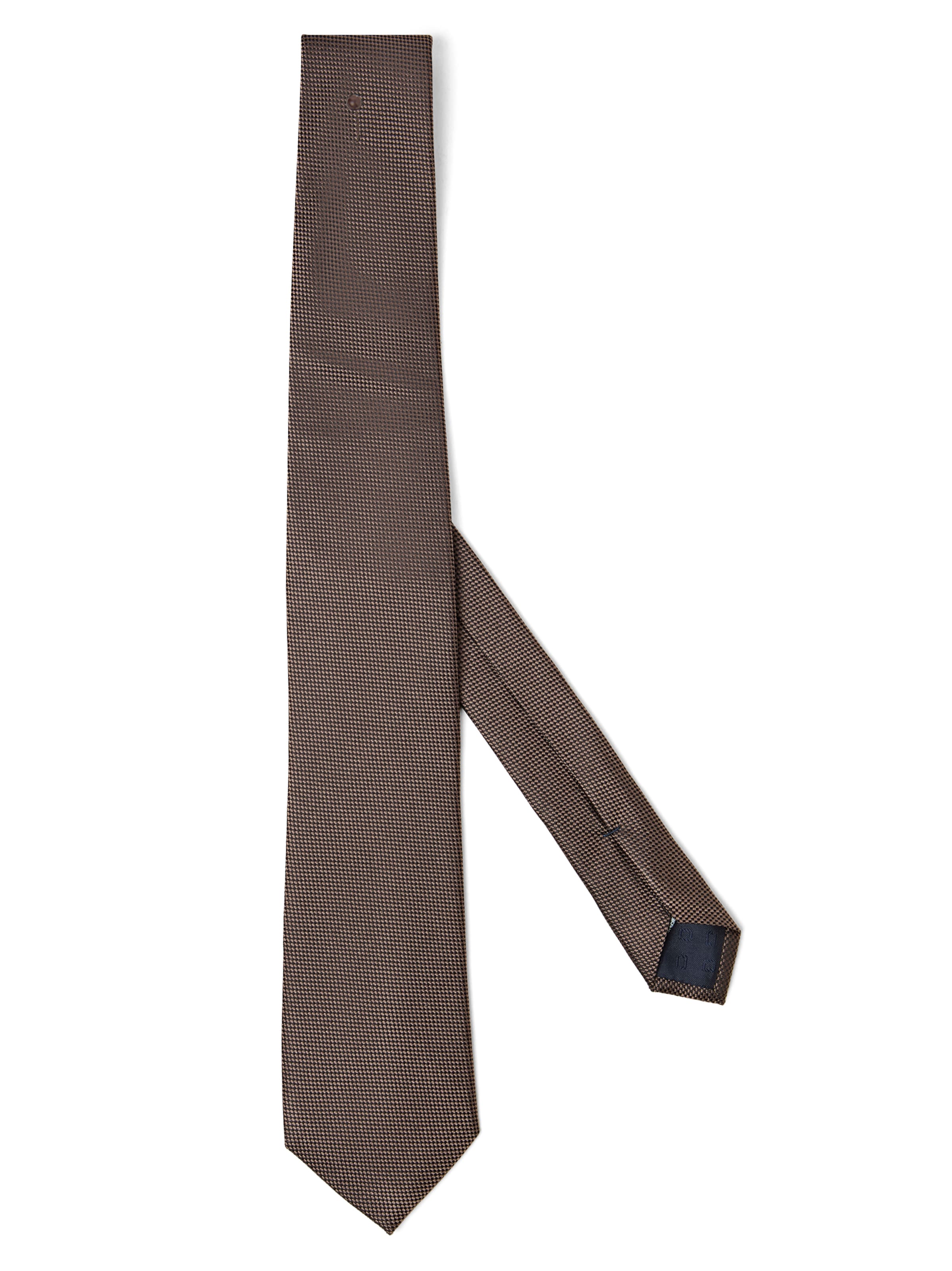 OLYMP Tie in Brown: front