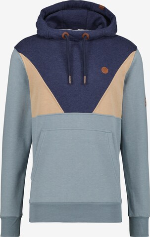 Alife and Kickin Sweatshirt 'JasperAK' i blå: forside