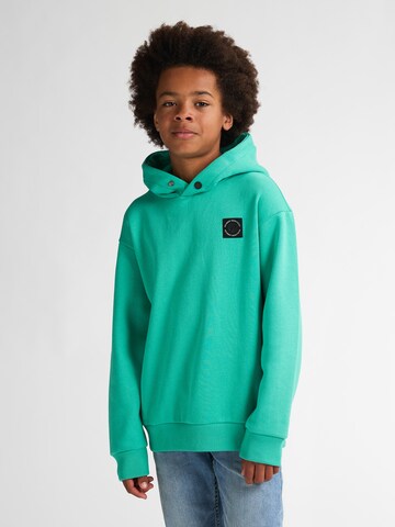 Petrol Industries Sweatshirt in Groen: voorkant