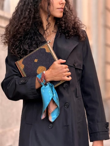 AFROZAN Scarf 'Pari-dar' in Brown: front