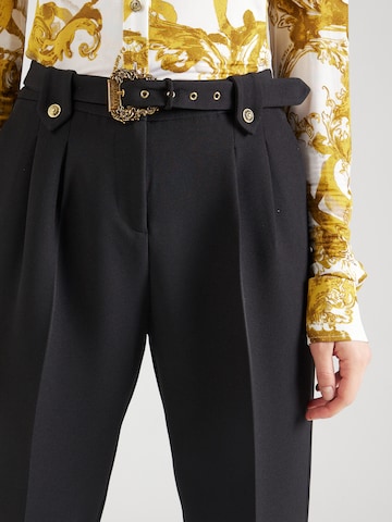 Versace Jeans Couture Regular Pleat-front trousers in Black