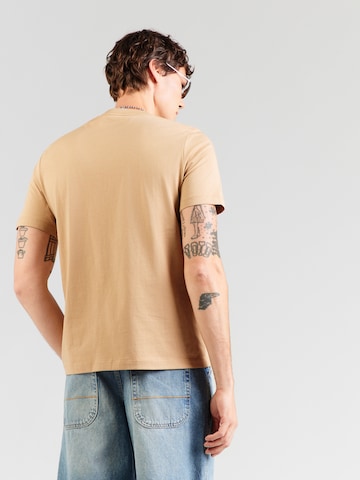 TIMBERLAND Majica 'ESTABLISHED 1973' | rjava barva