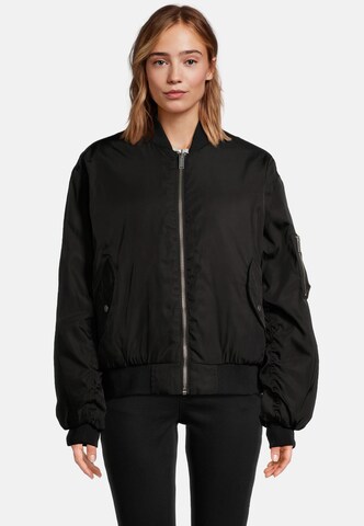 RINO & PELLE Between-Season Jacket in Black: front