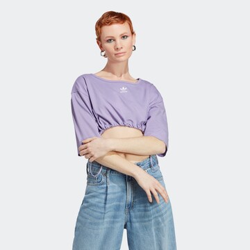 ADIDAS ORIGINALS Shirt 'Always Original' in Purple: front