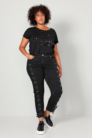 Angel of Style Regular Jeans in Zwart