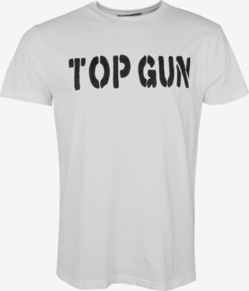 TOP GUN T-Shirt in Weiß: predná strana