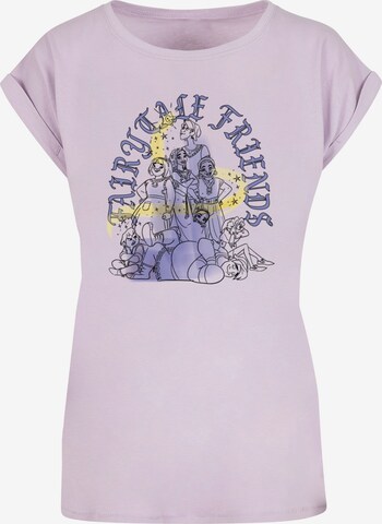 ABSOLUTE CULT Shirt 'Wish - Fairytale Friends' in Lila: voorkant