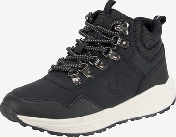 Champion Authentic Athletic Apparel Booties in Black: front