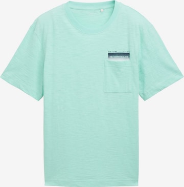 TOM TAILOR Shirt in Groen: voorkant