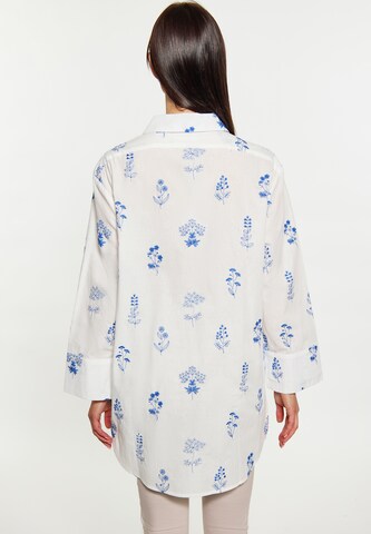 Camicia da donna di Usha in bianco