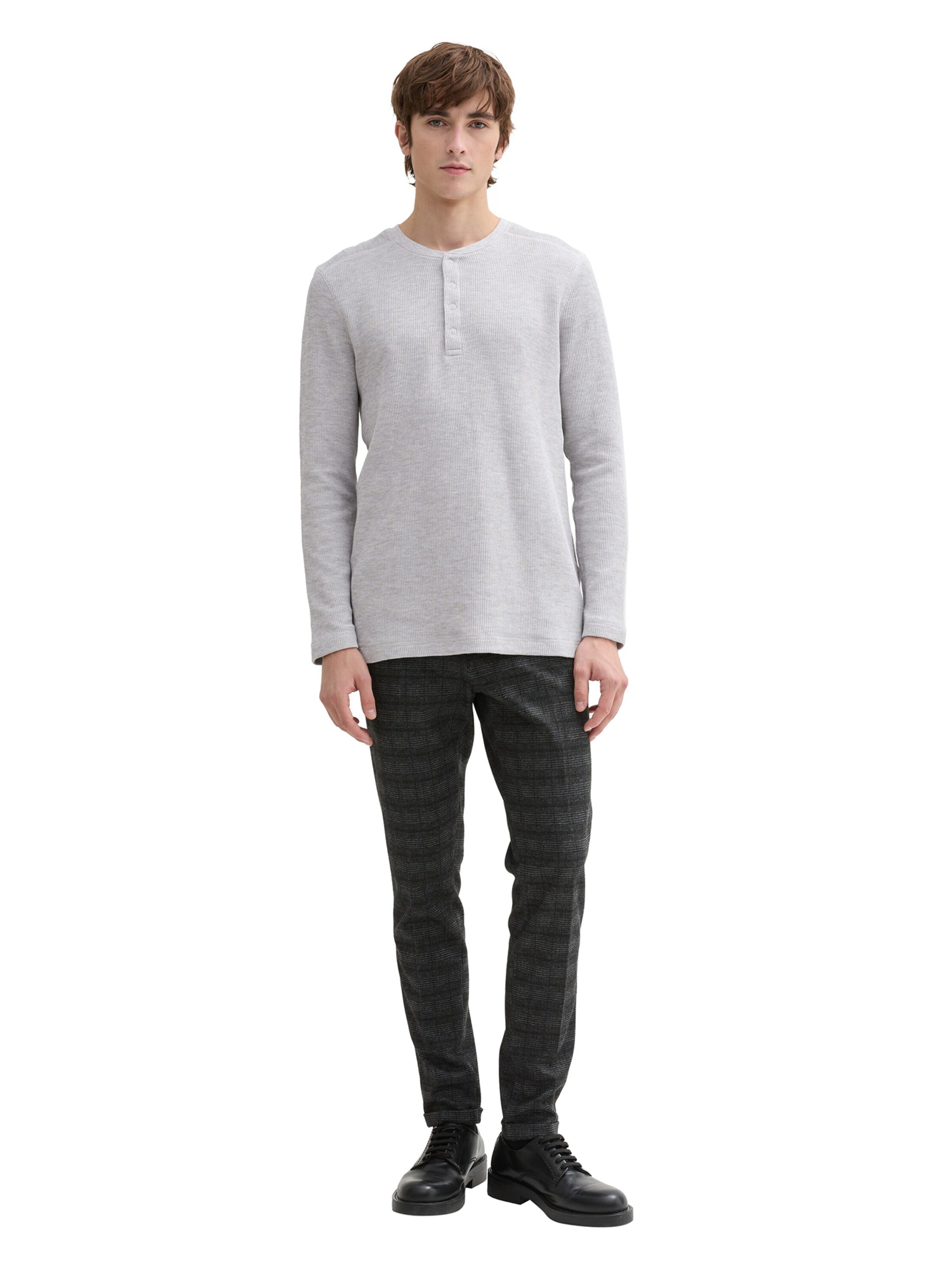 TOM TAILOR DENIM Shirt in Grey