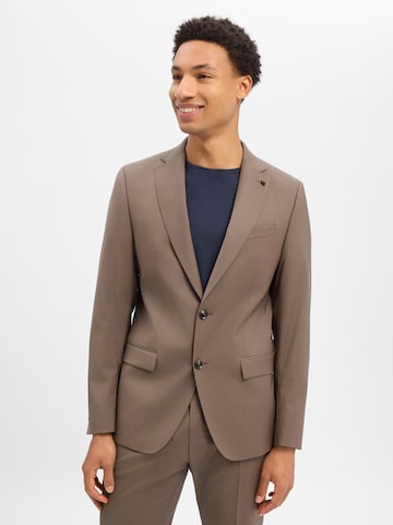 Digel Slim Fit Sakko 'Alesso' in Grau: Vorderseite