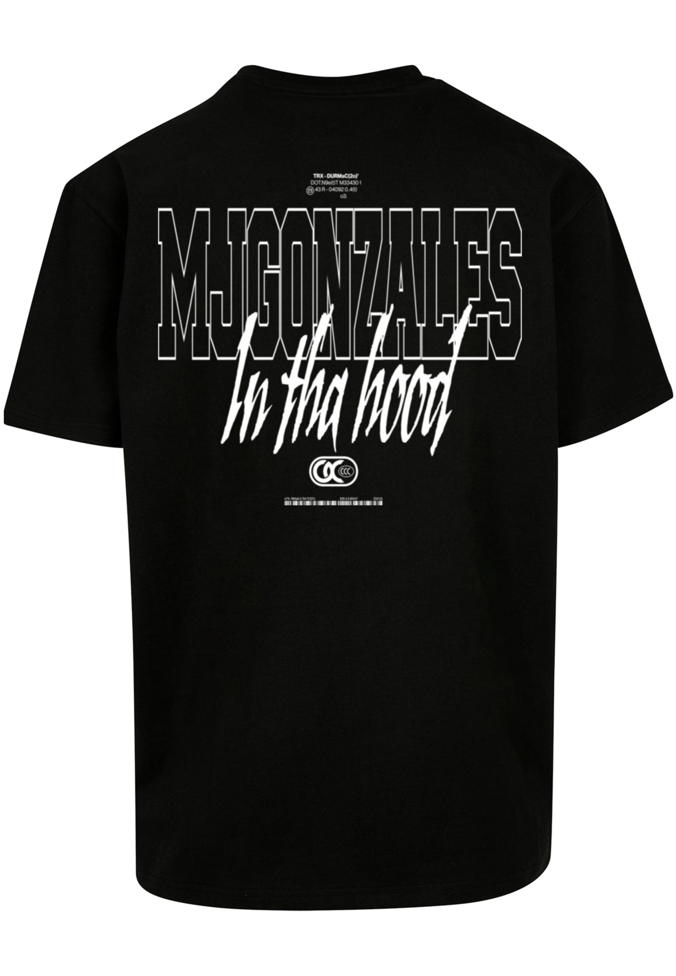 MJ Gonzales T-shirt 'In tha Hood V.2' i svart