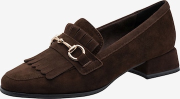 Chaussure basse MARCO TOZZI en marron : devant