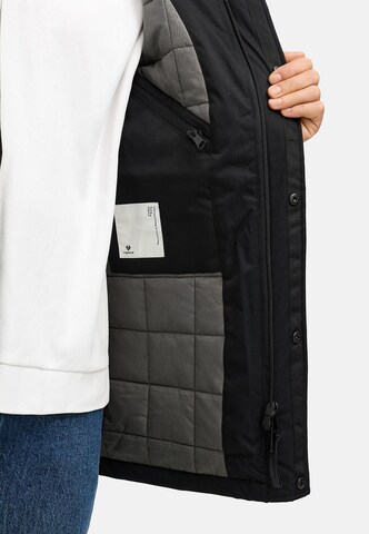 Ragwear Winter coat 'Parcan Twill' in Black