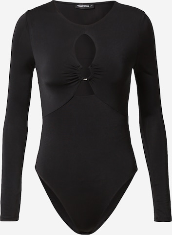 Tally Weijl Blouse Bodysuit in Black: front